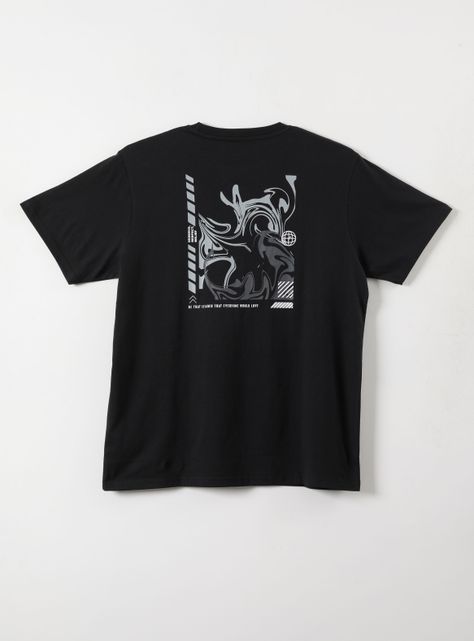 Polera Regular Fit Print Liquid-1