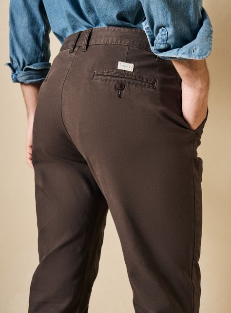 Pantalón Chino Básico Slim Fit-3