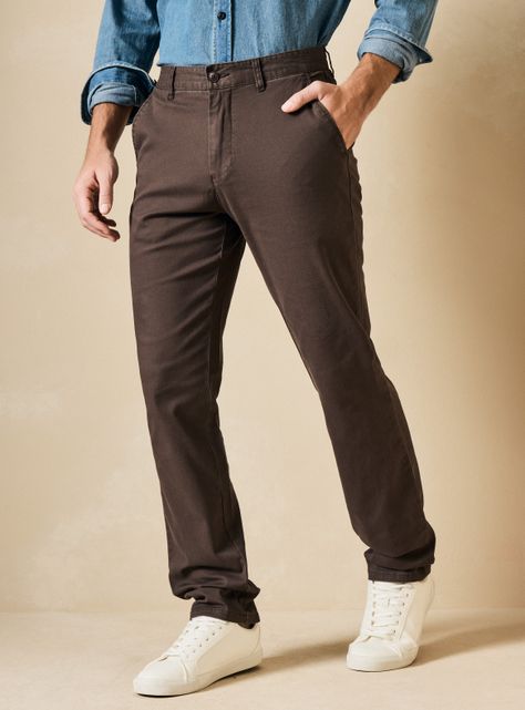 Pantalón Chino Básico Slim Fit-0