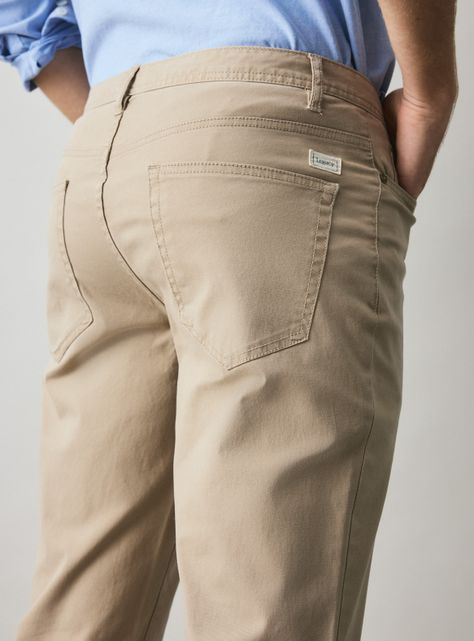 Pantalón 5 Pocket Básico Slim Fit-3