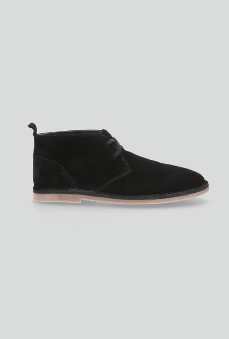 Zapato Casual Cuero Caña Alta Cordón Hombre-3
