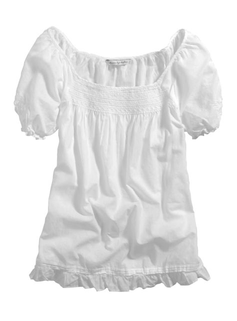 Blusa Ae Manga Corta Aglobada-0