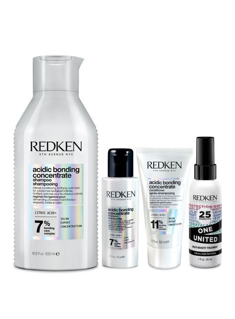Set ABC Reparación Cabello Dañado Acidic Bonding Shampoo 500ml + 75ml + Acond 50ml + Spray 30ml-0