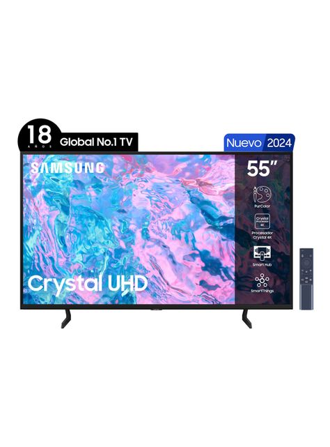 LED 55" CU7090 4K UHD Smart TV 2024-2