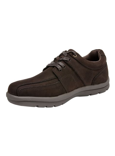 Zapato Casual Cuero Sport L166 Hombre-3