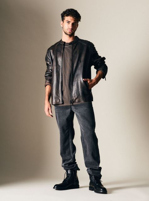 Chaqueta Cuero Real-4