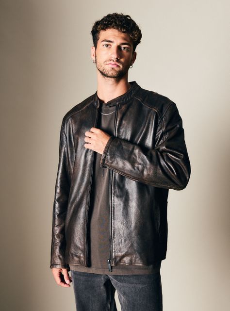 Chaqueta Cuero Real-0