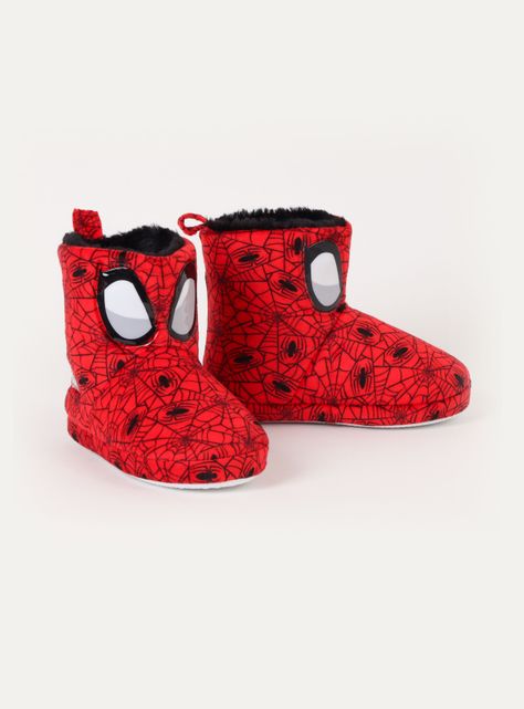 Pantufla Bota Niño Spiderman-1