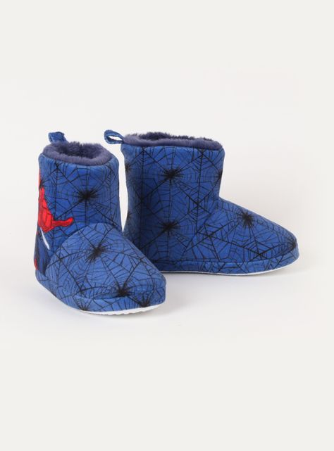 Pantufla Bota Full Spiderman Niño-1