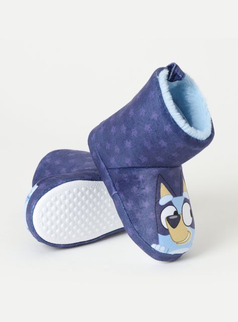 Pantufla Estilo Bota Bluey Niño-2