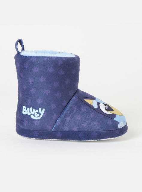 Pantufla Estilo Bota Bluey Niño-0