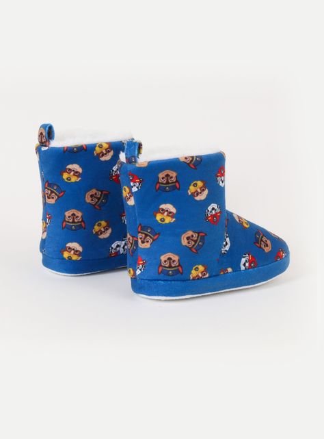 Pantufla Niño Bota Estampado Paw Patrol-2