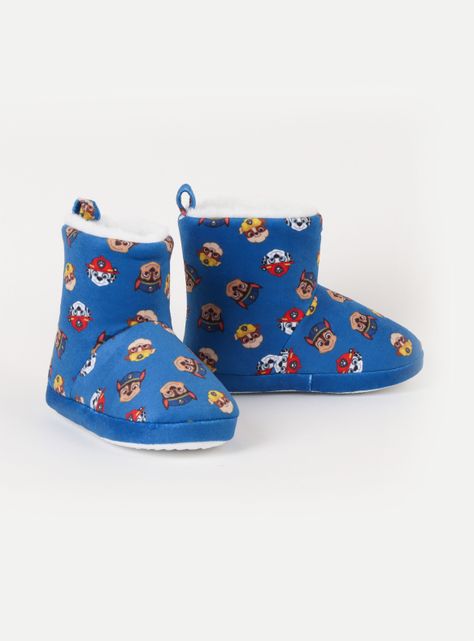 Pantufla Niño Bota Estampado Paw Patrol-1