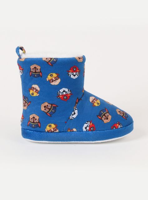 Pantufla Niño Bota Estampado Paw Patrol-0