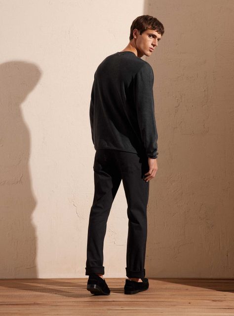 Pantalon 5 Bolsillos Slim con Spandex-5