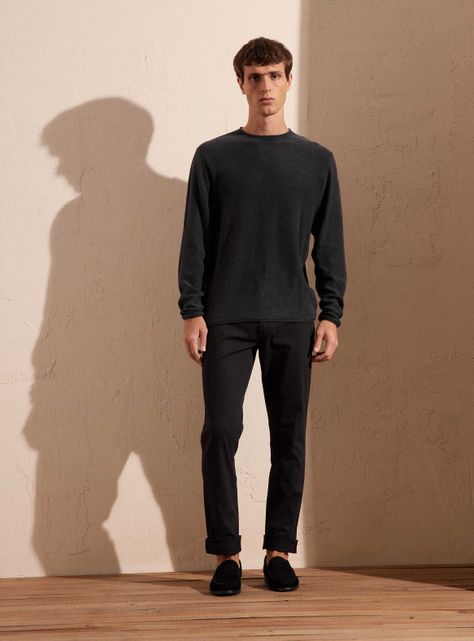Pantalon 5 Bolsillos Slim con Spandex-4