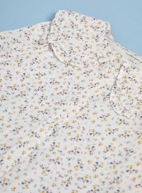 Blusa Cuello Bobo, Estampado Floral-2
