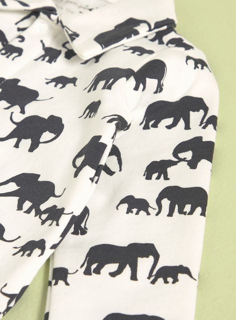 Pijama Estampado Orgánico Animales-2