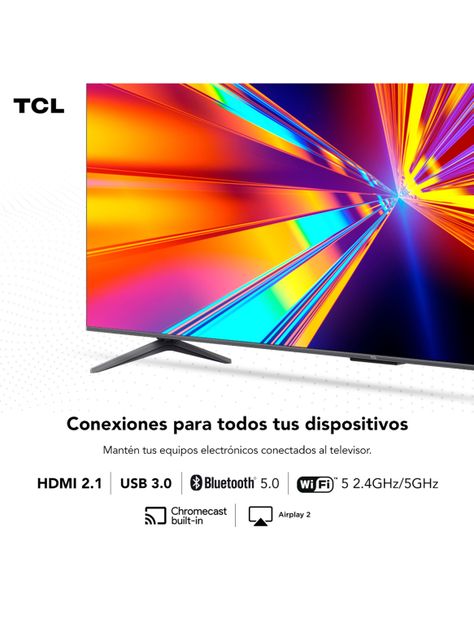 QLED Smart TV 43" 4K UHD 43C655 Google TV-7