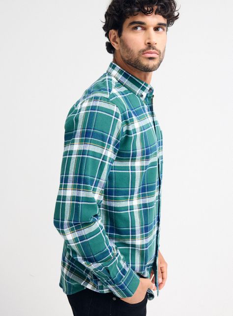 Camisa Franela Checks Multicolor-3
