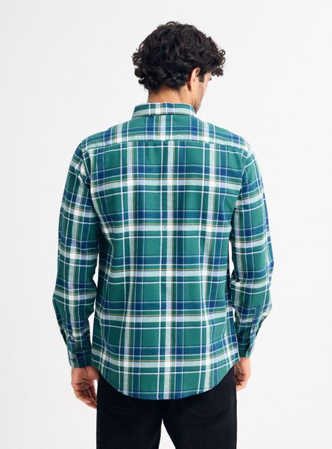 Camisa Franela Checks Multicolor-1