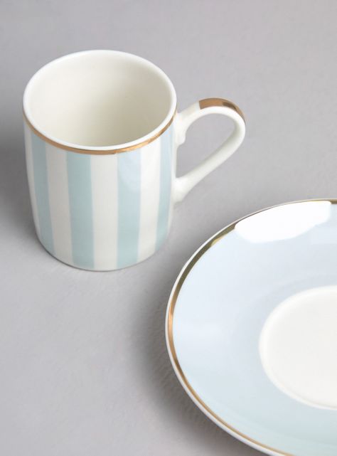 Taza Café 100 ml + Platillo Celeste-2