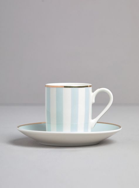 Taza Café 100 ml + Platillo Celeste-0