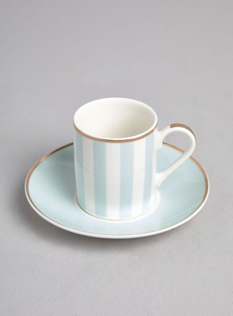 Taza Café 100 ml + Platillo Celeste-1