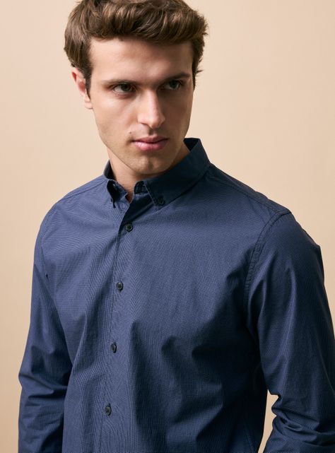 Camisa Mini Cuadro Bi Color-3