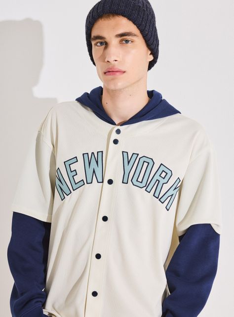 Polera Double Sleeve Hoddie Loose Fit-2