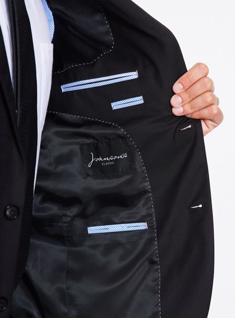 Traje Recto Regular Fit Liso-3