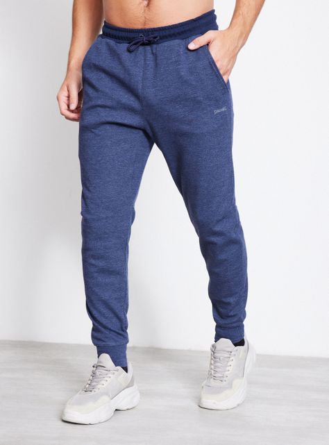 Pantalón Pretina en Contraste Bolsillo con Cierre-0