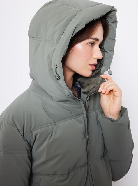 Parka Puffa Oversize Look Engomado-3