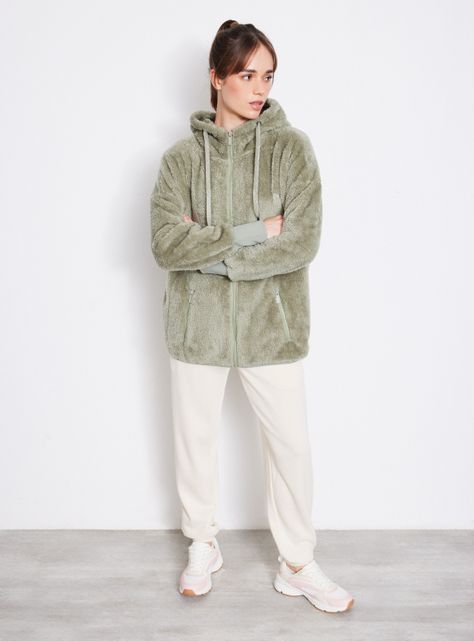 Polar Look Oversize con Puños-4