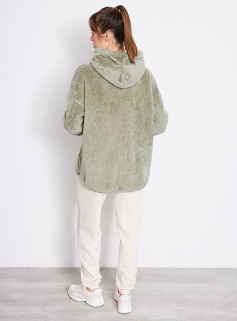 Polar Look Oversize con Puños-5