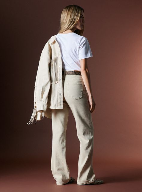 Jeans Bota Recta Straight Fit Colaboración María Pombo-5