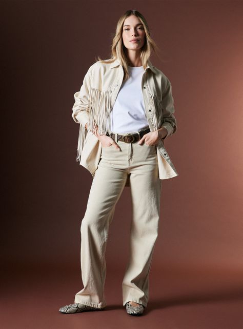 Jeans Bota Recta Straight Fit Colaboración María Pombo-4