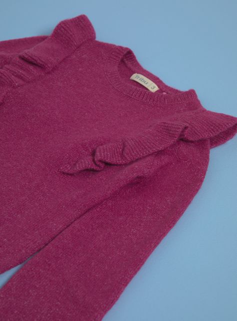 Sweater con Vuelos Delanteros-2