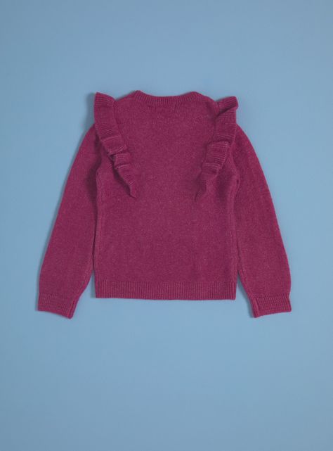 Sweater con Vuelos Delanteros-1