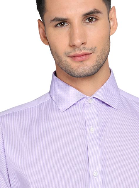 Camisa Diseño a Rayas Formal-2