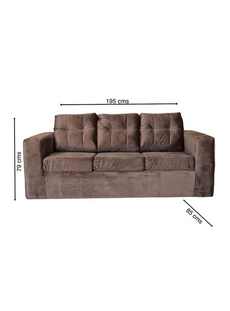 Sofá Nize 2 Pouf 3 Cuerpos PU-1