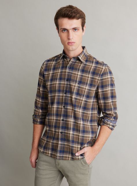 Camisa Manga Larga Flannel Check-0