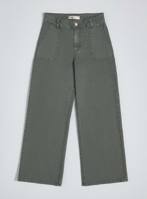 Pantalón con Bolsillos Grandes-0
