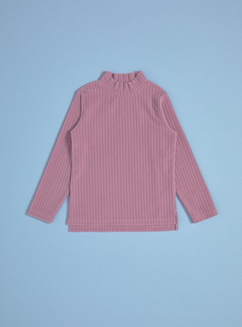 Polera Micropolar Acanalado-0