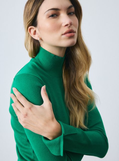 Sweater Básico Cuello Mock-3