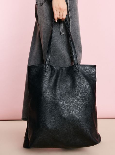 Cartera Tote Estilo Desgastado-6