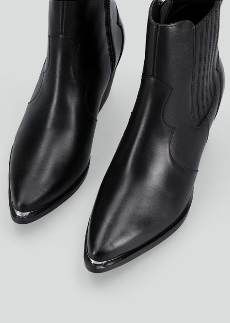 Botín Mujer Bootie Cuero-2