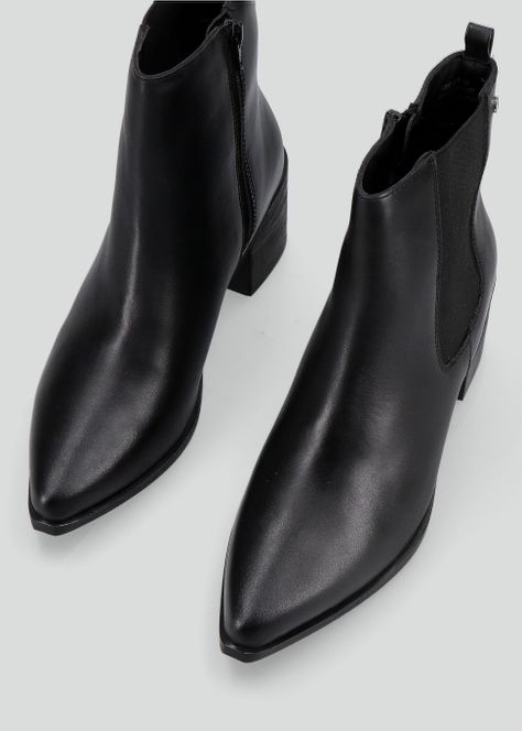 Botín Cuero Bootie2 Mujer-2