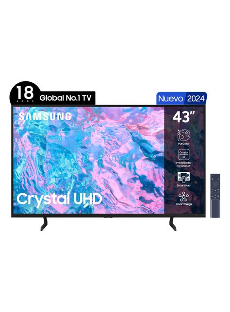 LED 4K UHD 43” CU7090 Smart TV 2024-2