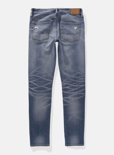 Jeans AE AirFlex+ Athletic Skinny Parches-3